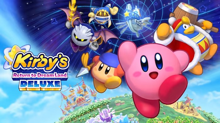 Kirby's Return to Dreamland Deluxe game cover