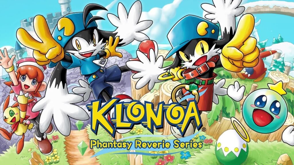 Klonoa Game art cover retro